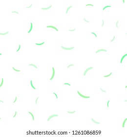 Light Green vector seamless pattern with lines. Shining colorful illustration in simple style. Elegant pattern for a brand book.