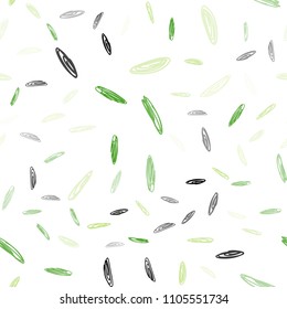 Light Green vector seamless template with circles. Blurred decorative design in abstract style with bubbles. Beautiful design for your business advert.