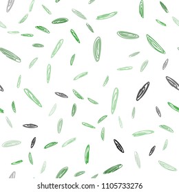 Light Green vector seamless template with circles. Beautiful colored illustration with blurred circles in nature style. Beautiful design for your business advert.