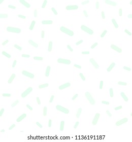 Light Green vector seamless template with repeated sticks. Lines on blurred abstract background with gradient. Template for your beautiful backgrounds.