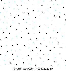 Light Green vector seamless template with circles. Beautiful colored illustration with blurred circles in nature style. Template for business cards, websites.