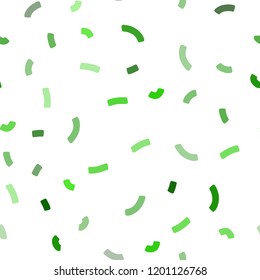 Light Green vector seamless template with bubble shapes. Creative geometric illustration in marble style with gradient. Marble design for your web site.