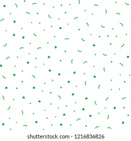 Light Green vector seamless template with circles, triangles. Colorful illustration with circles and lines in futuristic style. Trendy design for wallpaper, fabric makers.