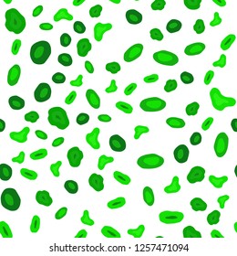 Light Green vector seamless template with circles. Beautiful colored illustration with blurred circles in nature style. Pattern for trendy fabric, wallpapers.