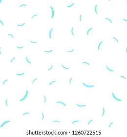 Light Green vector seamless template with wry lines. Colorful abstract illustration with gradient lines. Brand new design for your ads, poster, banner.
