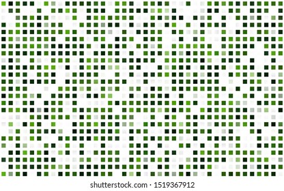 Light Green vector seamless template with crystals, rectangles. Modern abstract illustration with colorful rectangles. Trendy design for wallpaper, fabric makers.
