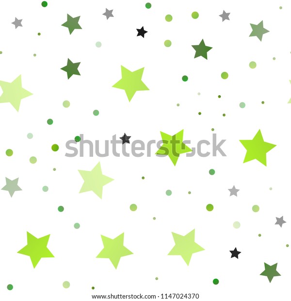 Light Green Vector Seamless Template Sky Stock Vector Royalty