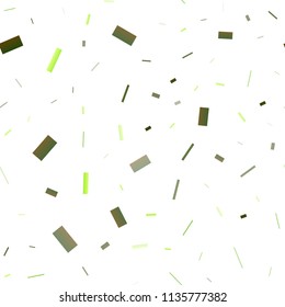 Light Green vector seamless texture in rectangular style. Illustration with set of colorful rectangles. Smart design for your business advert.