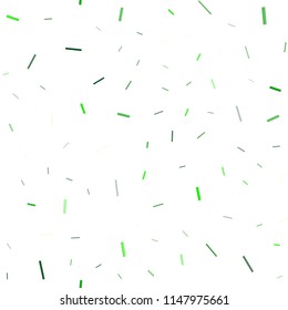 Light Green vector seamless texture with colored lines. Shining colored illustration with narrow lines. Smart design for your business advert.