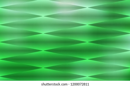 Light Green vector seamless texture in rectangular style. Decorative design in abstract style with rectangles. Pattern for trendy fabric, wallpapers.