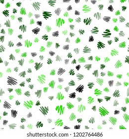 Light Green vector seamless texture with colored lines. Glitter abstract illustration with colored sticks. Pattern for ads, posters, banners.