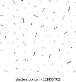 Light Green vector seamless texture with colored lines. Glitter abstract illustration with colored sticks. The pattern can be used as ads, poster, banner for commercial.