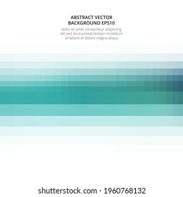 Formas vectoriales verde claro aisladas en fondo blanco. Patrón frío en el estilo origami con gradiente para la presentación. Ilustración gráfica para el diseño de su negocio. Ilustración del vector