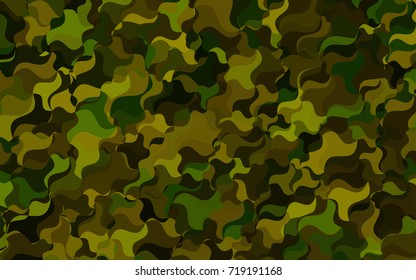Light Green vector shining cranked pattern. Colorful illustration in abstract cranked style with gradient. The pattern of blurred lines for your business design.
