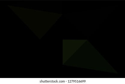 Light Green vector shining hexagonal pattern. Shining colored illustration in a Brand new style. The polygonal design can be used for your web site.