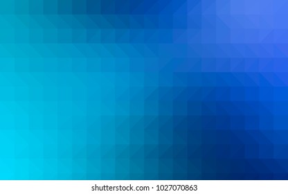 Light Green vector shining triangular template. Brand-new colored illustration in blurry style with gradient. The template can be used as a background for cell phones.