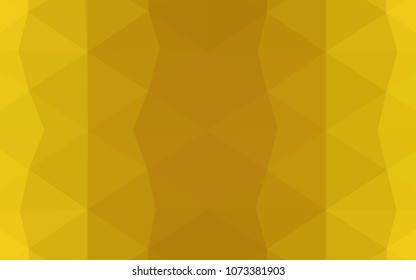 Light Green vector shining triangular layout. Colorful abstract illustration with gradient. The template for cell phone's backgrounds.