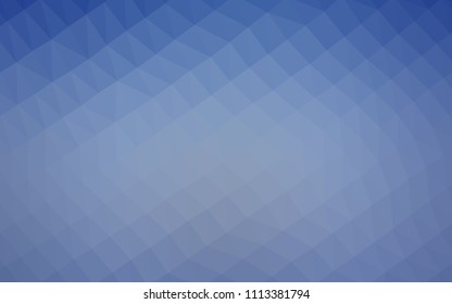 Light Green vector shining triangular background. Creative geometric illustration in Origami style with gradient. The template can be used as a background for cell phones.