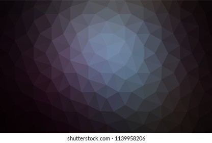Light Green vector shining triangular cover. Modern abstract illustration with triangles. Best triangular design for your business.