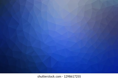 Light Green vector shining triangular backdrop. Glitter abstract illustration with an elegant triangles. A completely new design for your leaflet.