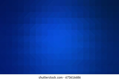 Light Green vector shining triangular pattern. Creative illustration in halftone style with gradient. The completely new template can be used for your brand book.