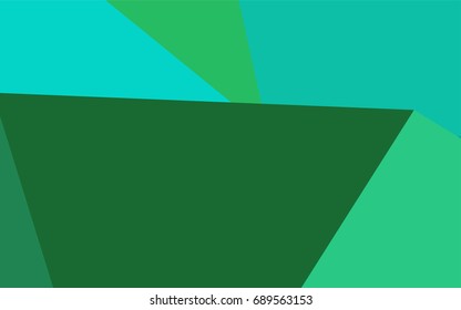 Light Green vector shining triangular template. An elegant bright illustration with gradient. A completely new template for your business design.