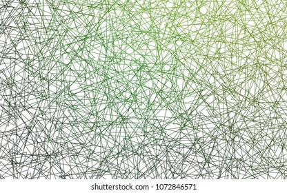 Light Green vector of small triangles on white background. Illustration of abstract texture of triangles. Pattern design for banner, poster, cover.