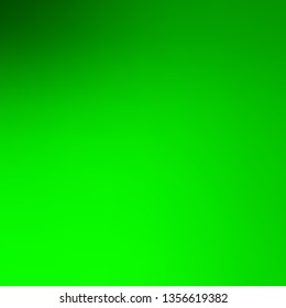 Light Green vector smart blurred pattern. Colorful illustration in halftone style with gradient. Base for your app design.