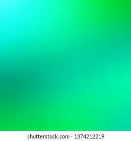 Light Green vector smart blurred pattern. Abstract illustration with gradient blur design. Background for cell phones.