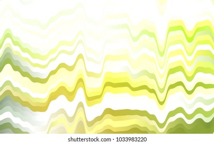 Light Green vector template with abstract lines. Brand-new colored illustration in marble style with gradient. The elegant pattern for brand book.