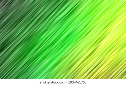 Light Green vector template with abstract lines. Brand-new colored illustration in marble style with gradient. Marble design for your web site.