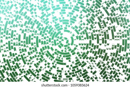 Light Green vector template with abstract lines. A vague circumflex abstract illustration with gradient. Marble design for your web site.