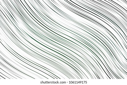 Light Green vector template with abstract lines. Geometric illustration in marble style with gradient.  The best blurred design for your business.