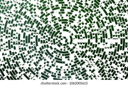 Light Green vector template with abstract lines. An elegant bright illustration with gradient. Textured wave pattern for backgrounds.
