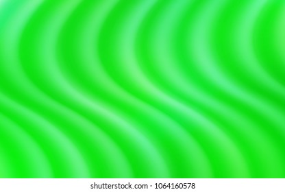 Light Green vector template with abstract circles. Brand-new colored illustration in marble style with gradient. A completely new memphis design for your business.