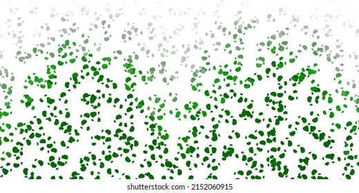 Light green vector template with abstract forms. Simple design in abstract style with gradient forms. Background for cell phones.