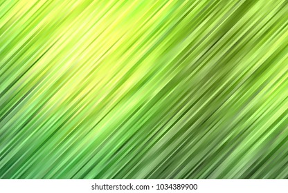 Light Green vector template with bent lines. Creative illustration in halftone marble style with gradient. A completely new template for your business design.