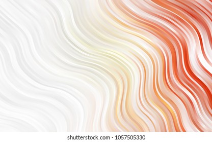 Light Green vector template with bent ribbons. Creative geometric illustration in marble style with gradient. The best blurred design for your business.