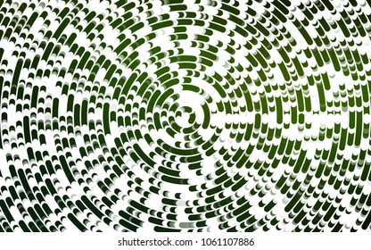 Light Green vector template with bent ribbons. Shining crooked illustration in marble style. Marble style for your business design.