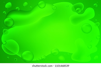 Light Green vector template with bent ribbons. Glitter abstract illustration with wry lines. A completely new template for your business design.