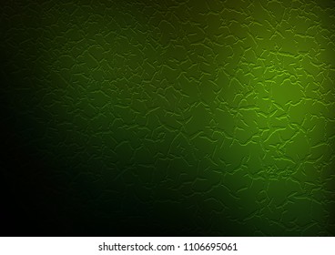 Light Green vector template with bent ribbons. Colorful illustration in abstract marble style with gradient. Textured wave pattern for backgrounds.