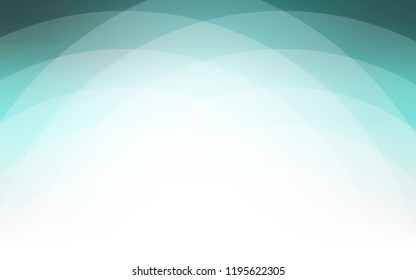 Light Green vector template with bent ribbons. A completely new color illustration in marble style. A completely new template for your business design.