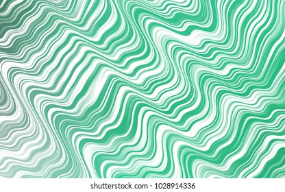 Light Green vector template with bubble shapes. An elegant bright illustration with gradient. A new texture for your  ad, booklets, leaflets.