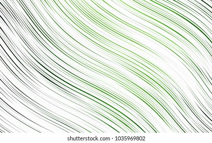 Light Green vector template with bubble shapes. An elegant bright illustration with gradient. A completely new template for your business design.