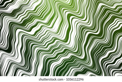 Light Green vector template with bubble shapes. Shining crooked illustration in marble style. Marble style for your business design.