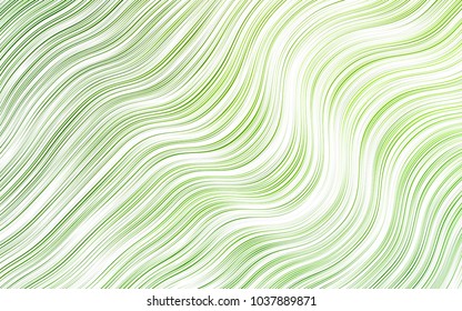 Light Green vector template with bubble shapes. Blurred geometric sample with gradient bubbles.  Pattern for your business design.