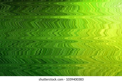 Light Green vector template with bubble shapes. A vague circumflex abstract illustration with gradient. A new texture for your  ad, booklets, leaflets.
