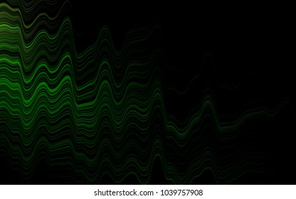 Light Green vector template with bubble shapes. A sample with blurred bubble shapes. Textured wave pattern for backgrounds.