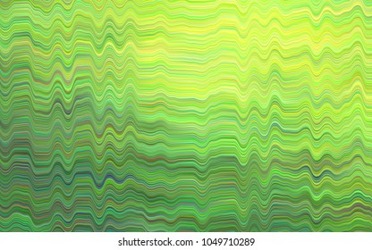 Light Green vector template with bubble shapes. A vague circumflex abstract illustration with gradient. The best blurred design for your business.