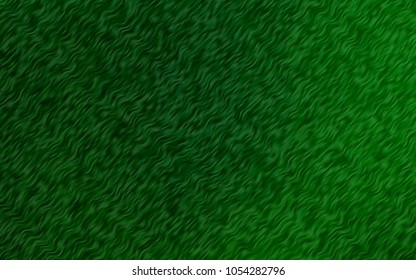 Light Green vector template with bubble shapes. Shining illustration, which consist of blurred lines, circles. The template for cell phone backgrounds.